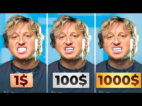 Видео: Я сравнил ВИНИРЫ за 1$, 100$ и 1000$! Вы точно не догадаетесь, кто выиграл...