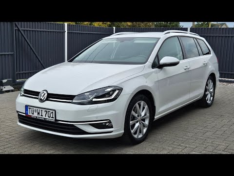 Видео: VW Golf Variant Highline 2020! 1.5 TSI 150 hp. Led фары c автодальним, подогревы, ACC, запаска и т.д