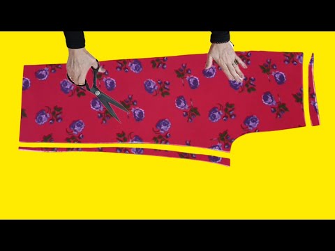 Видео: 💥ВСЕМ ПОНРАВИТСЯ💥Очень простая раскройка и шитье брюк с карманами