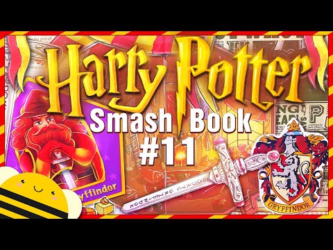 Видео: Гарри Поттер СМЕШБУК - #11  | Оформление - ГРИФФИНДОР