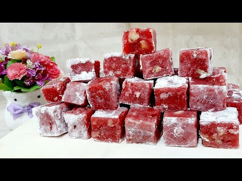 Видео: Լոխում տան պայմաններում,Лукум Фруктовый 🍭 Восточные сладости в Домашних Условиях ✧