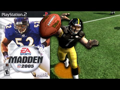 Видео: Ротлисбергер может добиться всего, будучи НОВИЧКОМ в Madden NFL 2005