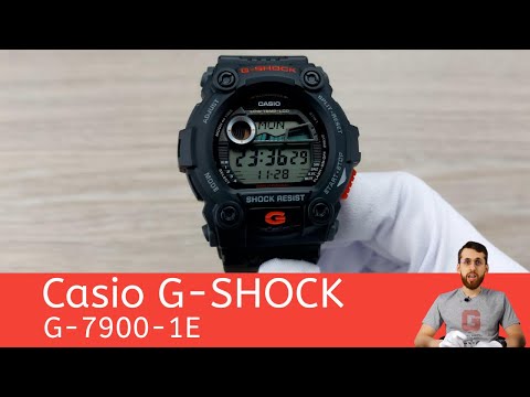 Видео: Морозоустойчивые G-SHOCK / Casio G-7900-1E