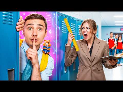 Видео: Построили СЕКРЕТНУЮ КОМНАТУ в САМОЙ СТРОГОЙ ШКОЛЕ !