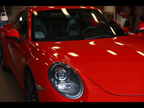 Видео: Старый  Porsche 911 (991) на треке Moscow Raceway