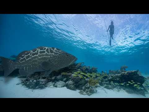Видео: ОХОТА на свадебный ужин | Мой САМЫЙ БОЛЬШОЙ черный групер!