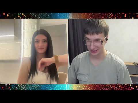 Видео: Милая девушка😍отправила воздушный поцелуй😂😂😂#чатрулетка