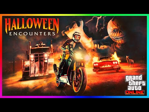 Видео: ВСЕ СОБЫТИЯ НА ХЭЛЛОУИН В GTA 5 ОНЛАЙН! Машина-призрак, слэшеры, тыква, НЛО, призраки, одержимые ...