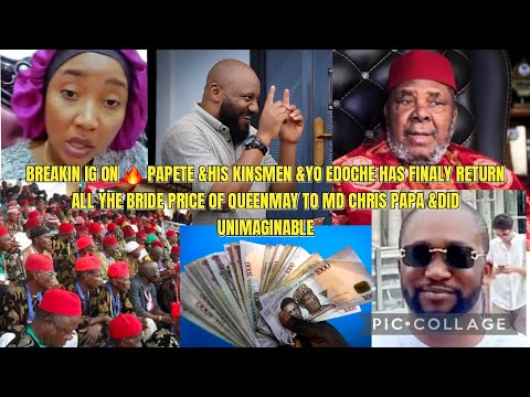 Видео: В IG 🔥 ПАПЕТЕ, ЕГО РОДСТВЕННИКИ И ЙО ЭДОЧЕ НАКОНЕЦ-ТО ВЕРНУЛИ ВЕСЬ ВЫКУП НЕВЕСТЫ КОРОЛЕВЫ МАЯ🤯‼️