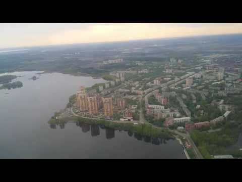 Видео: Идём на посадку в Екатеринбурге