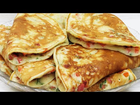 Видео: Вкусный ЗАВТРАК для семьи Готовлю на завтрак из 0.5 кефира и что найду в холодильнике