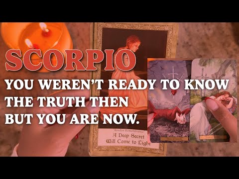 Видео: СКОРПИОН: ОНИ ЧТО-ТО ОТ ТЕБЯ СКРЫВАЮТ. ПОЛУПРАВДА РАСКРЫТА. ТЫ СЕЙЧАС ВСЁ УЗНАЕШЬ!