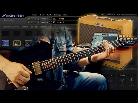 Видео: Крутим FM3 , TWEED DELUXE AMP BLOCK.  ( ZZ Top Tone )