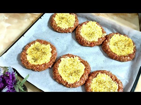 Видео: Королевские бургеры с моцареллой. Вкусный праздничный ужин!