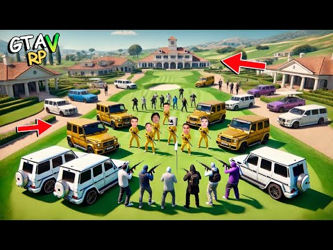 Видео: ҮЛКЕН ОСОБНЯКТЫ ҚОРҒАДЫҚ! МАФИЯЛАР СОҒЫСЫ GTA 5RP