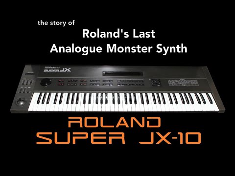 Видео: История Roland Super JX-10