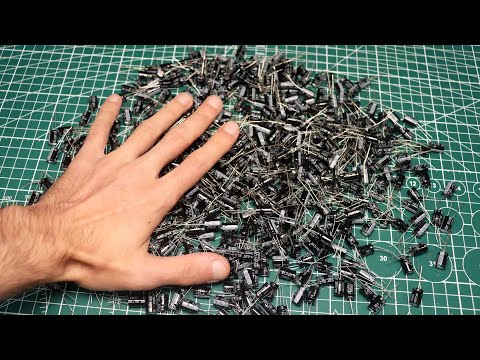 Видео: Что можно сделать из 500 конденсаторов ? (Ака Касьян)