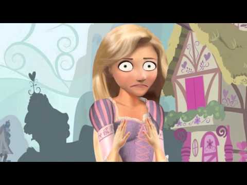 Видео: [RUS] Рапунцель встречает поняшек