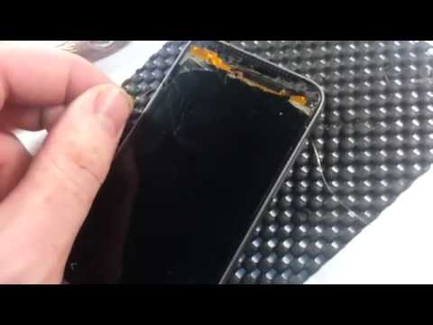 Видео: Сенсор HTC One V T320 тачскрин замена. Как отделить дисплей от сенсора? Ремонт телефонов HTC