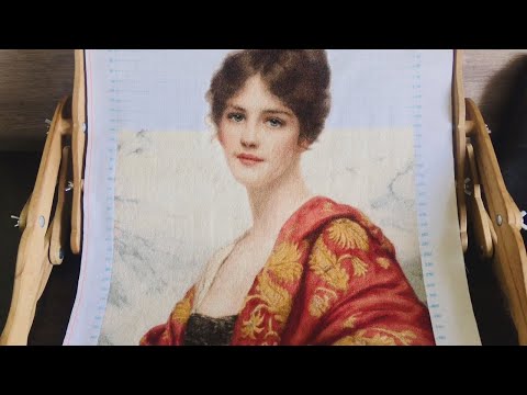 Видео: #92. Фон на многоцветке. Как я испортила вышивку...