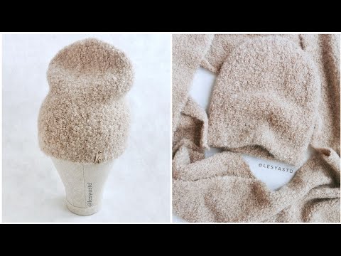 Видео: Вязание спицами/Описание комплекта из буклированной пряжи