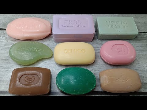 Видео: Soap Cutting🧼ASMR🔪Резка сухого мыла 59