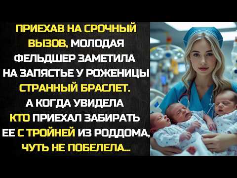 Видео: Приехав на вызов, фельдшер скорой заметила у роженицы странный браслет. А когда узнала, что ...