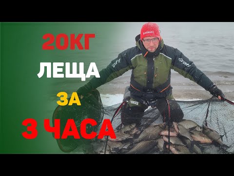 Видео: 20кг леща за 3 часа