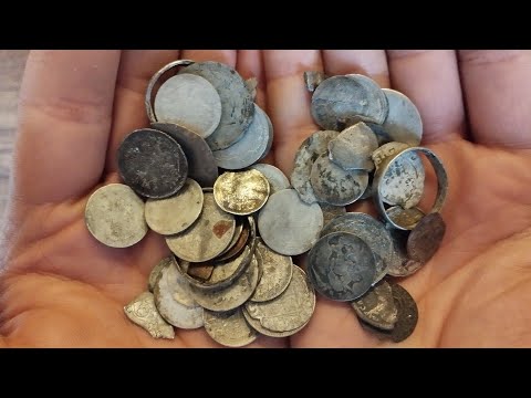 Видео: Чистое серебро с лома царских монет. Silver from old coins. Аффинаж серебра.