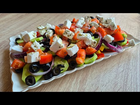 Видео: Իսկական հունական աղցան` բոլոր նրբություններով/ настоящий греческий салат