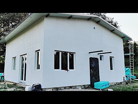 Видео: ВЪНШНА ТОПЛОИЗОЛАЦИЯ, МАЗИЛКА С МРЕЖА НА ФАСАДА