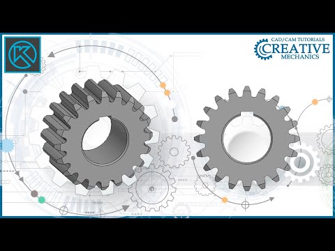 Видео: Зубчатое колесо в Компас 3D
