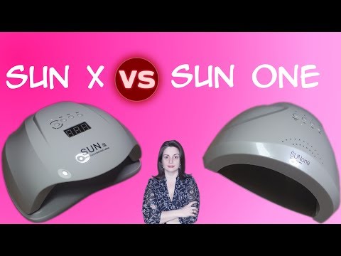 Видео: #53 Лампа SUN X против SUNone. Чья взяла? Обзор и сравнение.