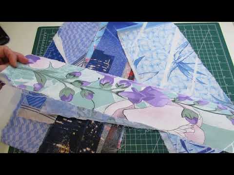 Видео: Шью одеяло из полосок.