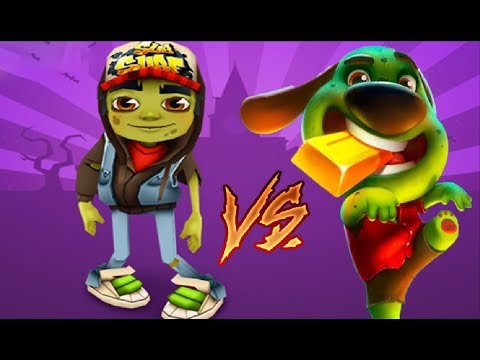 Видео: Том Бег за золотом VS Subway Surfers Прохождение 19