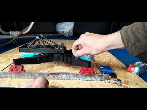 Видео: Новый кб 408.21 Изготовление ходовой рамы.