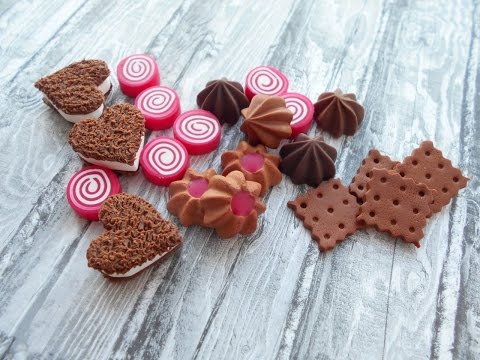 Видео: Мастер-класс: Сладости из полимерной глины FIMO/polymer clay tutorial