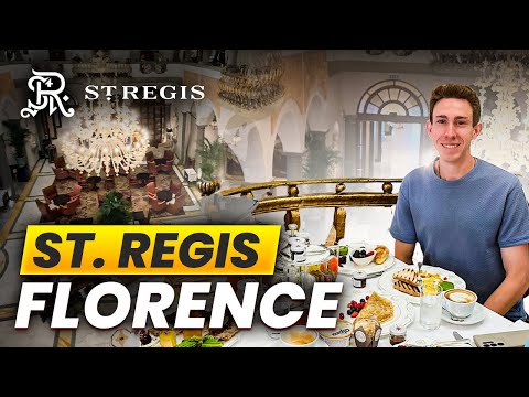 Видео: Роскошь или оливковый сад? Мой честный отзыв об отеле St. Regis Florence 【4K Tour】