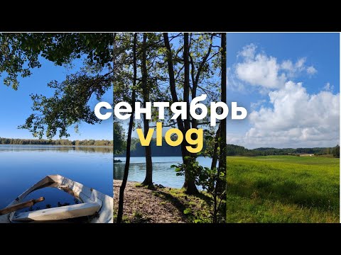 Видео: Сентябрь'24 | Новая жизнь после переезда | Отдых в загородном домике в Лохья