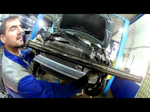 Видео: Volvo XC90 disel замена радиатора интеркулера или почему Volvo не едет?