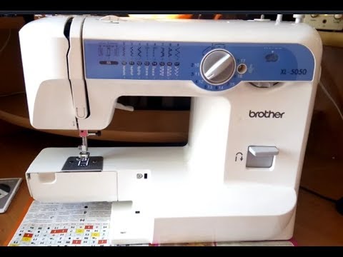 Видео: Швейная машина рвет нитку Brother XL 5050