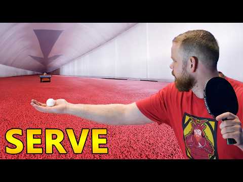 Видео: Самая длинная в мире подача в настольном теннисе