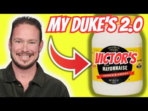 Видео: ЛЕГКИЙ домашний кето-майонез — My Dukes Keto Mayonnaise Version 2.0