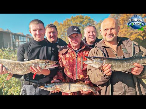 Видео: Черничный Хутор и Леприконсы устроили соревнования по рыбной ловле. Кто победит?Отдых на Полесье.