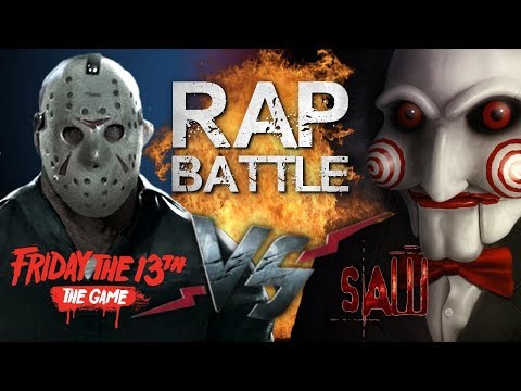 Видео: Рэп Баттл - Friday the 13th: The Game vs. Saw (Пила)