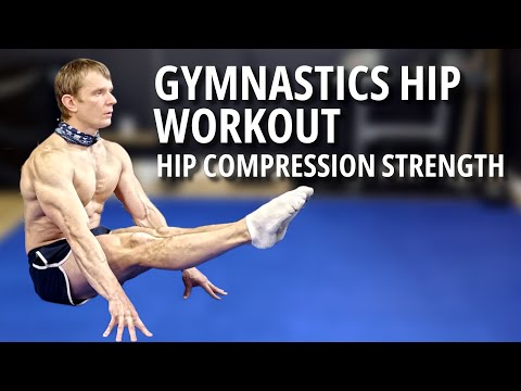 Видео: Гимнастическая компрессия бедра и тренировка корпуса | Сила, подвижность и контроль