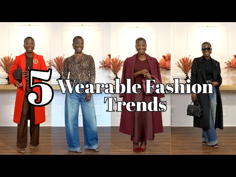 Видео: 5 осенних трендов, которые можно носить уже сейчас! Мода для тех, кому за 40