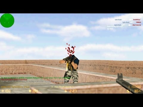 Видео: Я взорвал ему голову ! cs 1.6