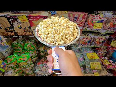 Видео: 15 уникальных японских закусок и сладостей
