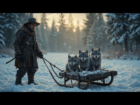 Видео: Бедный фермер приютил волчицу с детёнышами — и однажды ночью случилось чудо!